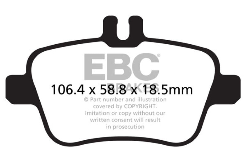 Load image into Gallery viewer, EBC 13+ Mercedes-Benz CLA250 2.0 Turbo Ultimax2 Rear Brake Pads
