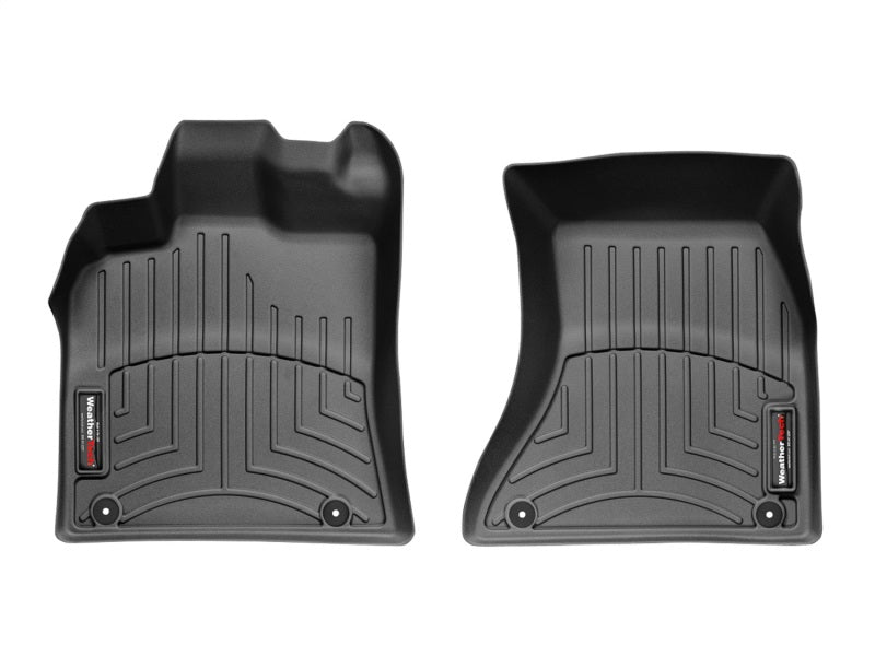 Load image into Gallery viewer, WeatherTech 09+ Audi Q5 Front FloorLiner - Black
