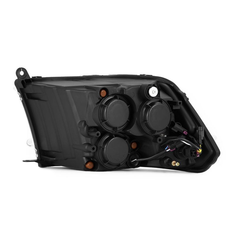 Load image into Gallery viewer, AlphaRex 09-18 Dodge Ram 2500 NOVA LED Proj Headlights Plank Style Design Black w/ Activation Light
