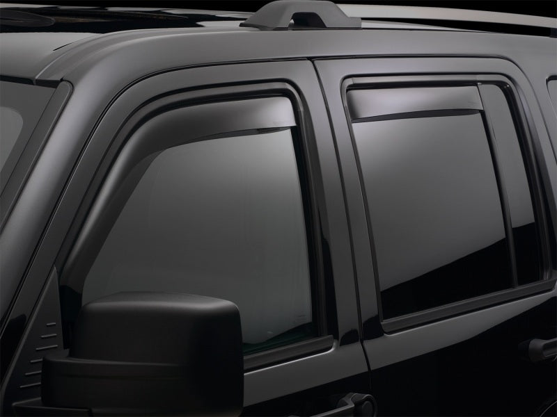 Load image into Gallery viewer, WeatherTech 14+ Lexus IS Sedan Front and Rear Side Window Deflectors - Dark Smoke
