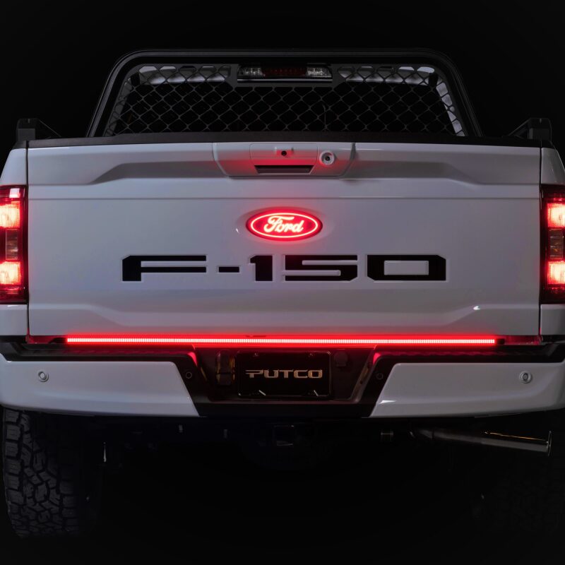Load image into Gallery viewer, Putco 23-24 Ford SuperDuty F-250/F-350/F-450 60In Freedom Tailgate Bars w/ LED Taillamps Blade
