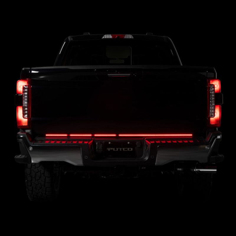 Load image into Gallery viewer, Putco 23-24 Ford SuperDuty F-250/F-350/F-450 60In Freedom Tailgate Bars w/ LED Taillamps Blade
