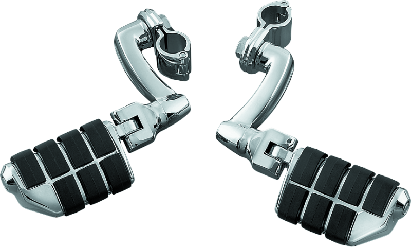 Load image into Gallery viewer, Kuryakyn Dually ISO  Pegs With 1inch Clamp Chrome (Pair)
