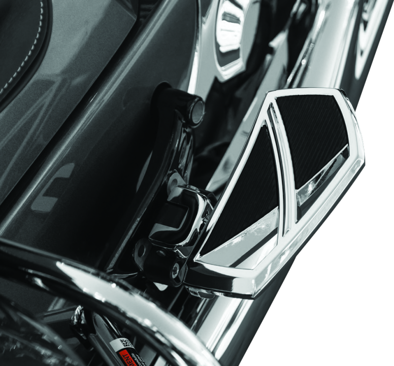 Load image into Gallery viewer, Kuryakyn Splined Passenger Peg Adapter Indian Chrome
