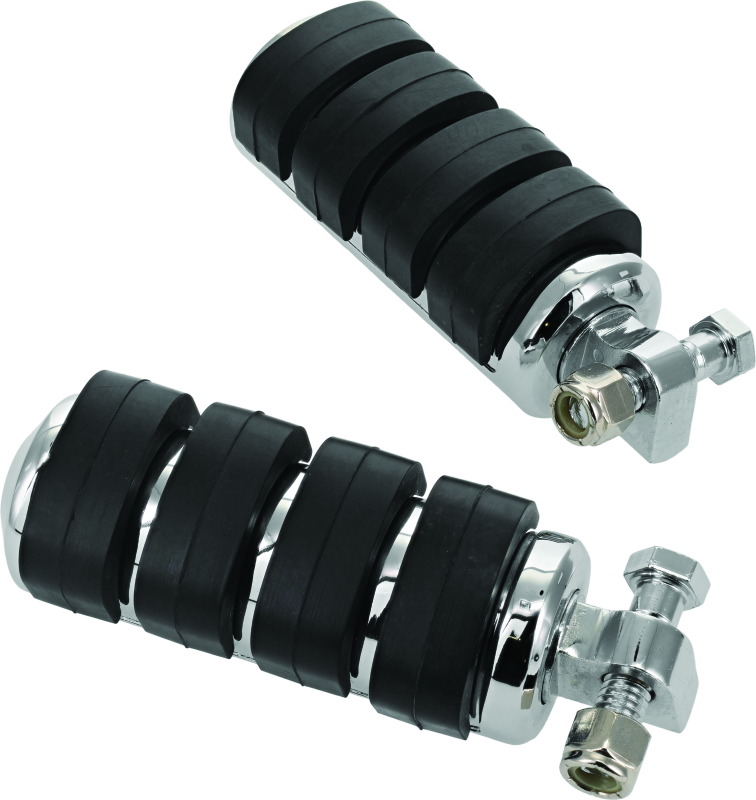 Load image into Gallery viewer, Kuryakyn ISO Peg Large With Male Adapter Chrome (Pair)
