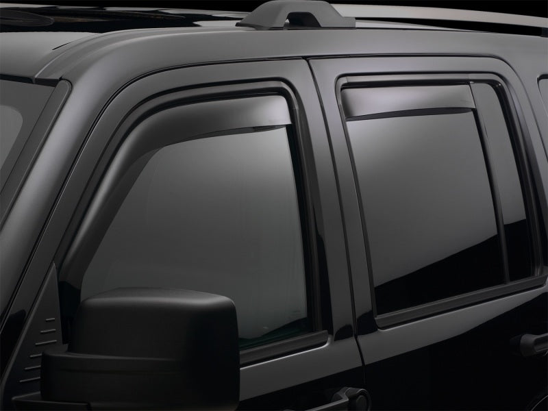 Load image into Gallery viewer, WeatherTech 14+ Lexus IS Sedan Front and Rear Side Window Deflectors - Dark Smoke
