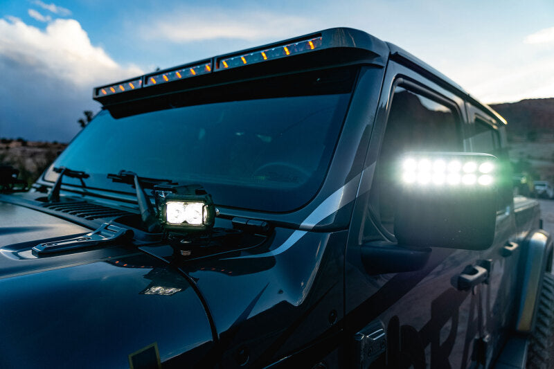 Load image into Gallery viewer, Oracle Jeep Wrangler JL/Gladiator JT Integrated Windhsiled LED Light Bar System
