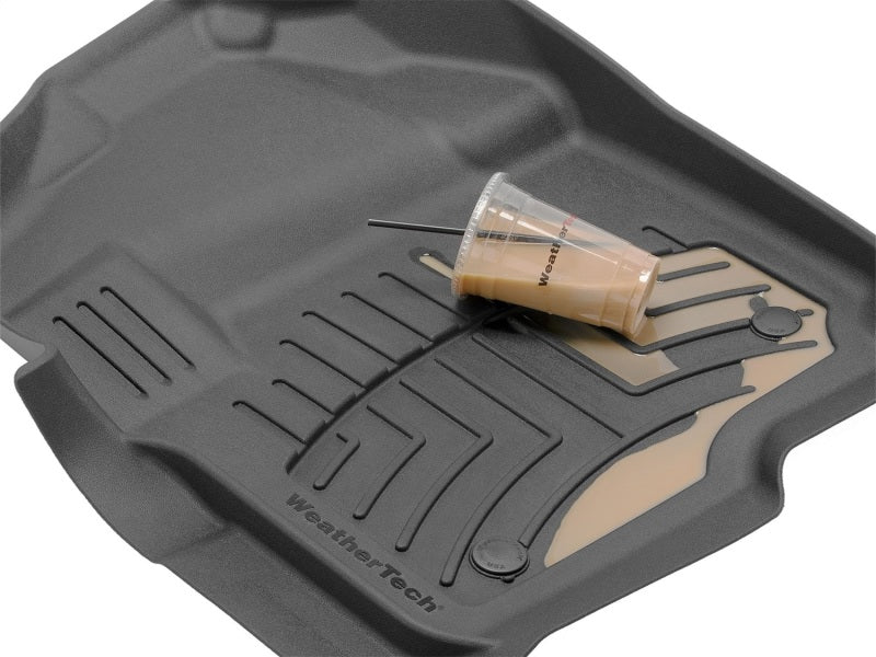 Load image into Gallery viewer, Weathertech 12-19 Dodge Ram 1st &amp; 2nd Row Black 3D Floor Liners HP
