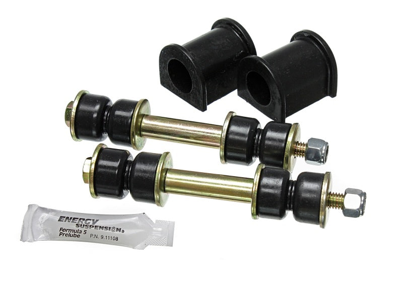Load image into Gallery viewer, Energy Suspension 87-95 Pathfinder Black 24mm Front Sway Bar Frame Bushings
