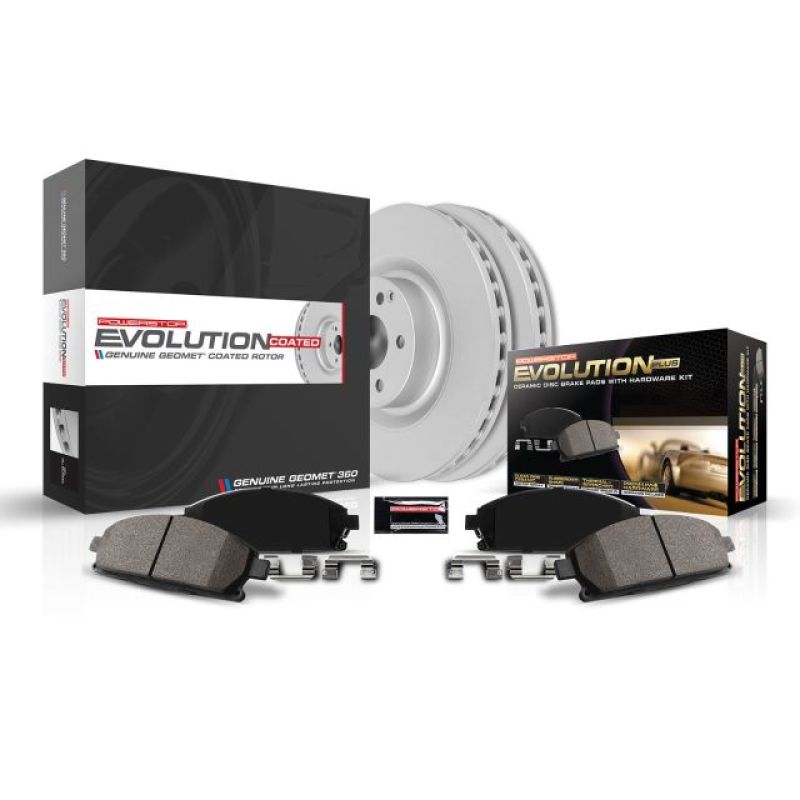 Load image into Gallery viewer, Power Stop 08-19 Cadillac Escalade Front Z17 Evolution Geomet Coated Brake Kit
