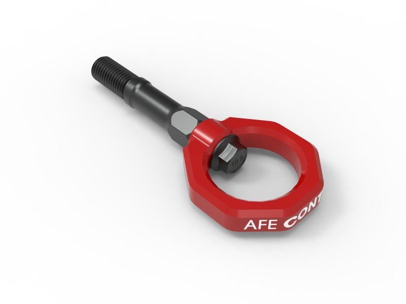 Load image into Gallery viewer, AFE 20-24 Chevrolet C8 Corvette Rear Tow Hook - Red
