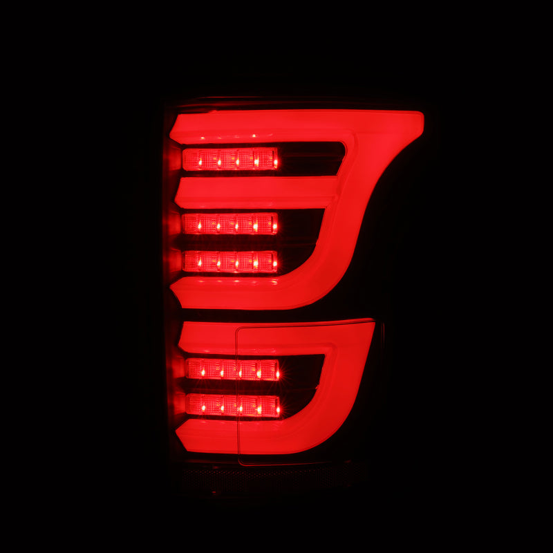 Load image into Gallery viewer, AlphaRex 15-20 Ford F150 Luxx-Series LED Tail Lights Alpha-Black
