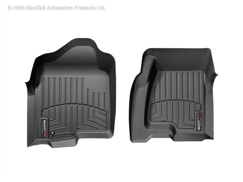 Load image into Gallery viewer, WeatherTech 99-00 Chevrolet Silverado Crew Cab Front FloorLiner - Black
