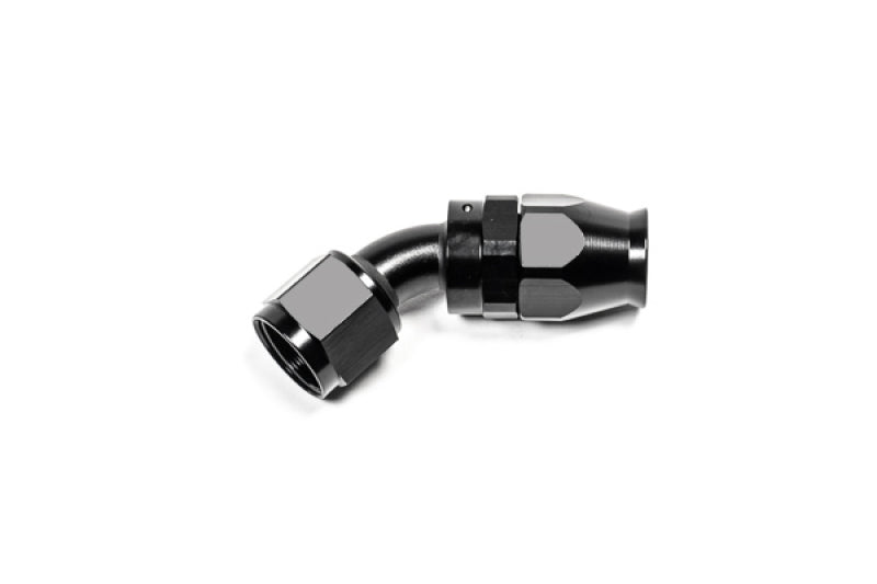 Load image into Gallery viewer, Radium Engineering 10AN Hose End 45 Degree PTFE - BLACK
