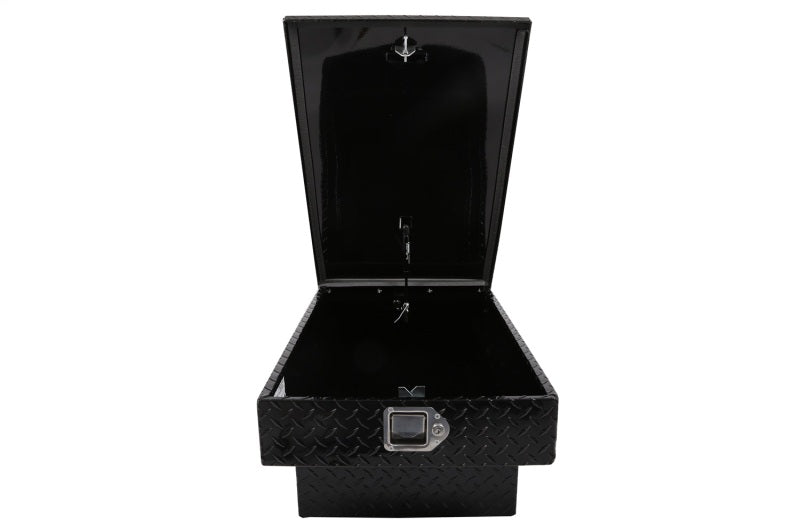 Load image into Gallery viewer, Deezee Universal Tool Box - Red Crossover - Double Black BT Full Size
