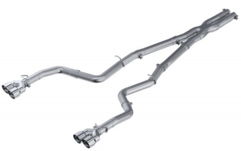 Load image into Gallery viewer, MBRP 15-16 Dodge Challenger 5.7L HEMI Cat Back Dual Split Rear
