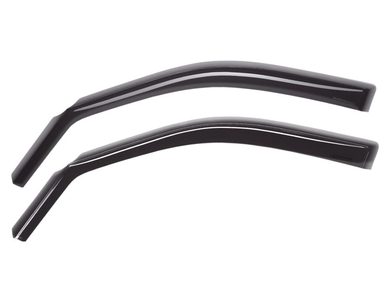 Load image into Gallery viewer, WeatherTech 07+ Chevrolet Avalanche Front Side Window Deflectors - Dark Smoke
