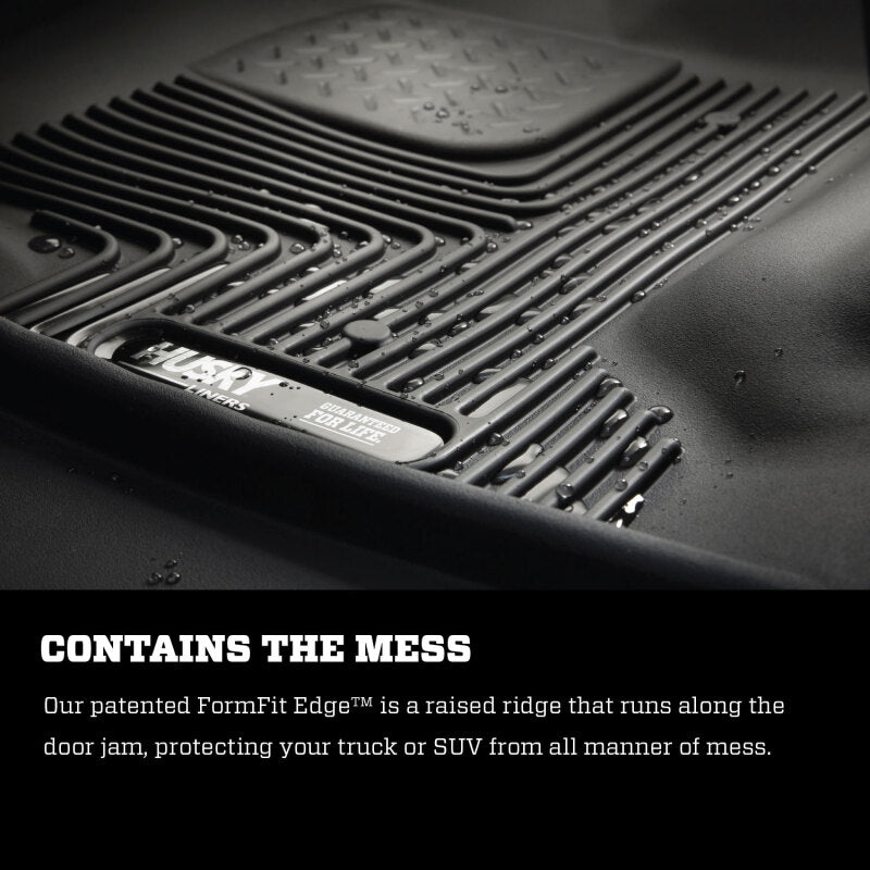 Load image into Gallery viewer, Husky Liners 2024 Toyota Tacoma Crew Cab w/Automatic Trans. X-act Contour Front Floor Liner - Black
