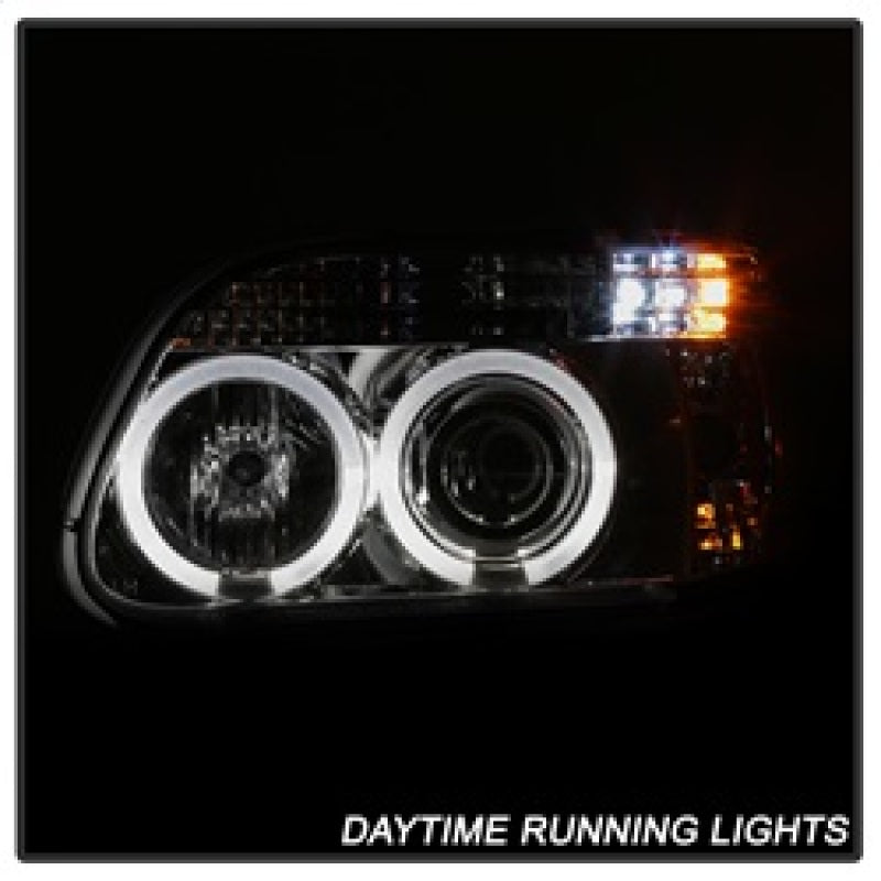 Load image into Gallery viewer, Spyder Ford Explorer 95-01 1PC Projector Headlights LED Halo Chrm PRO-YD-FEXP95-HL-1PC-C
