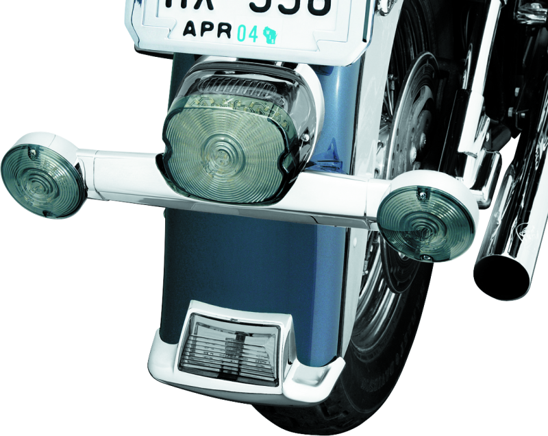 Load image into Gallery viewer, Kuryakyn Narrow Turn Signal Bar Chrome
