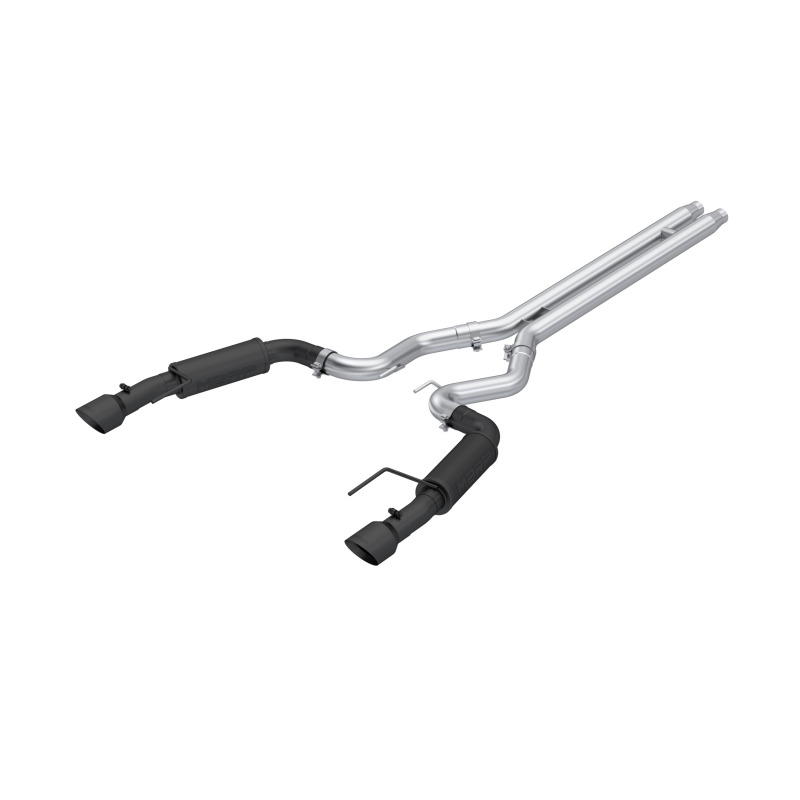 Load image into Gallery viewer, MBRP 2024Ford Mustang GT S650, 5.0 3in Cat-Back Dual Split Black-Coated Aluminized Steel
