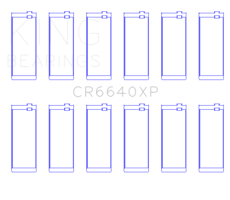 Load image into Gallery viewer, King BMW M20/M50 2.0L/2.5L/2.7L (Size STDX) Performance Rod Bearing Set
