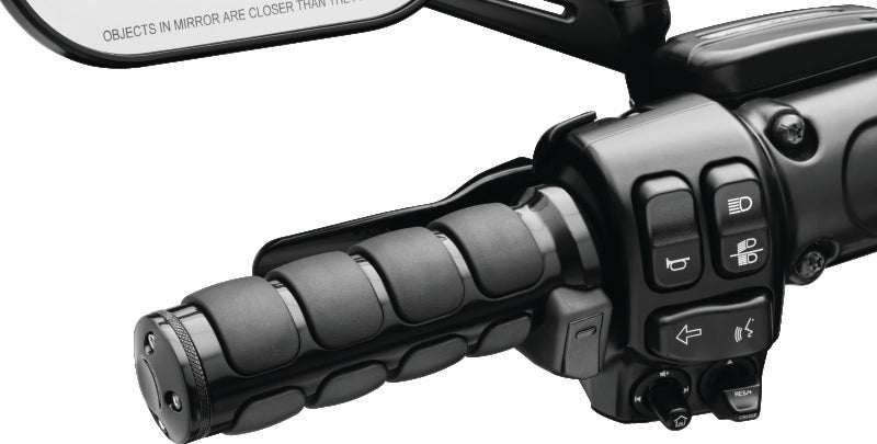 Load image into Gallery viewer, Kuryakyn Heated ISO Grips Dual Cable Gloss Black
