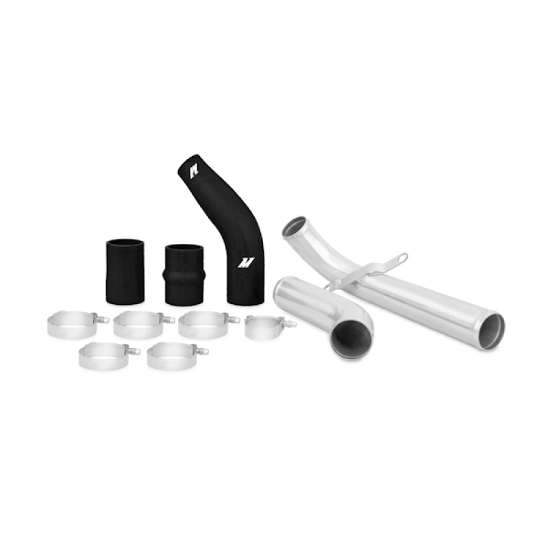 Load image into Gallery viewer, Mishimoto 08+ Mitsubishi Lancer Evolution X Black Upper Intercooler Pipe Kit
