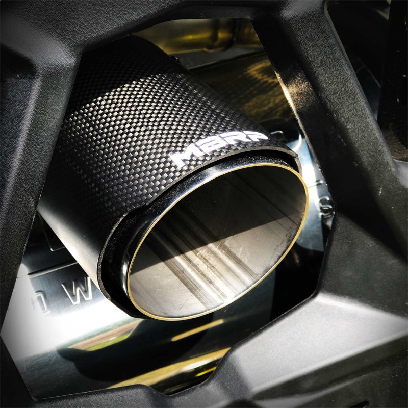 Load image into Gallery viewer, MBRP 18-19 Can-Am Maverick Sport 1000R Slip On Exhaust Center Exit - Performance Series

