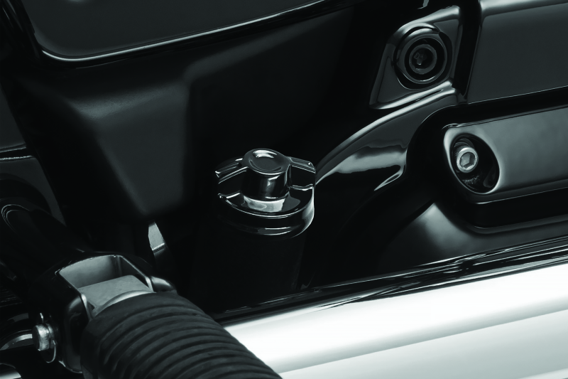 Load image into Gallery viewer, Kuryakyn Precision Dipstick 18-Up Softail Models Gloss Black
