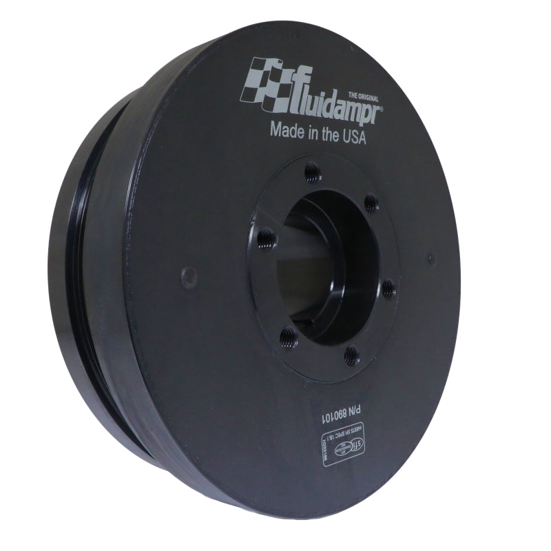 Load image into Gallery viewer, Fluidampr 6.6L GM Duramax 2001-2005 Steel Externally Balanced Damper
