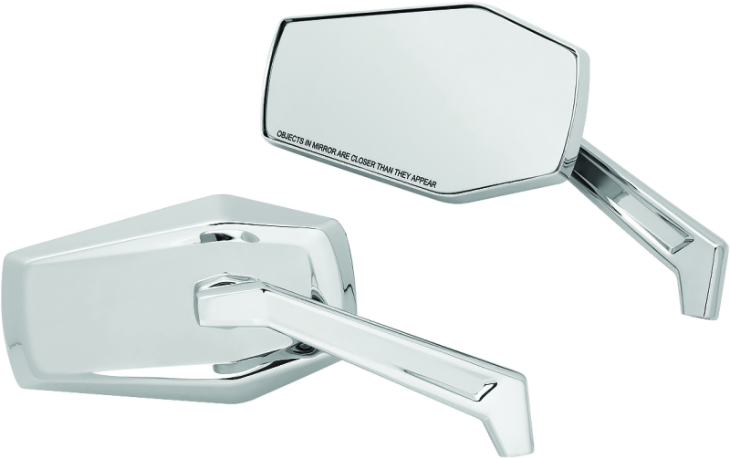 Load image into Gallery viewer, Kuryakyn Hex Mirrors Chrome
