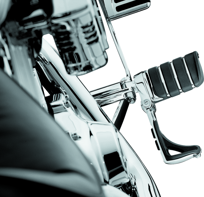 Load image into Gallery viewer, Kuryakyn Switchblade Pegs With Male Mount Adapter Chrome
