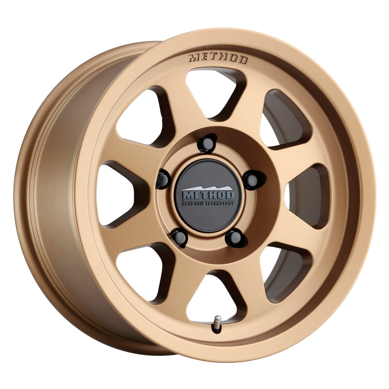 Load image into Gallery viewer, Method MR701 17x8.5 0mm Offset 5x150 110.5mm CB Method Bronze Wheel
