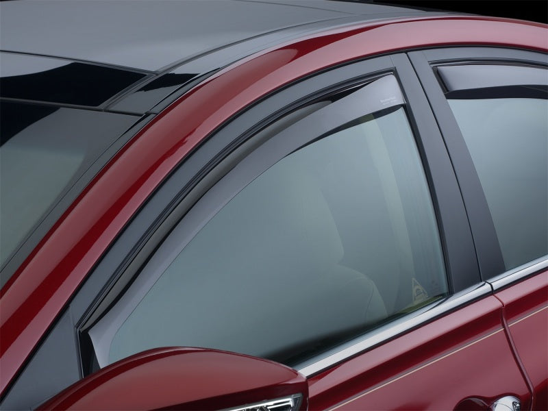 Load image into Gallery viewer, WeatherTech 09-13 Dodge Ram Front Side Window Deflectors - Dark Smoke
