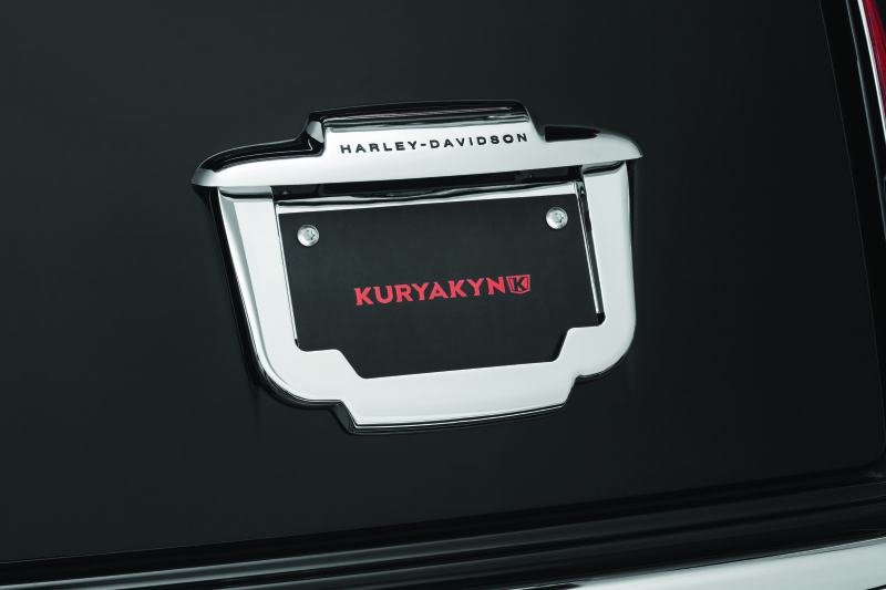 Load image into Gallery viewer, Kuryakyn License Plate Frame for Trikes Chrome
