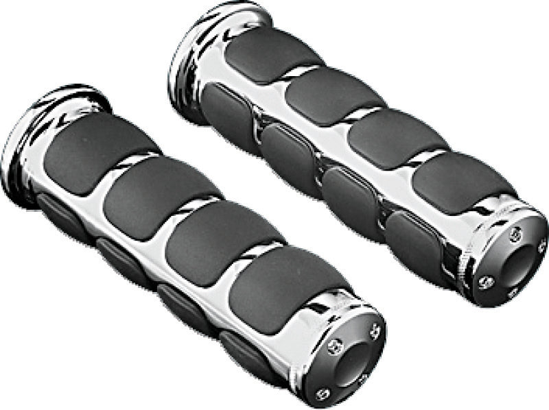 Load image into Gallery viewer, Kuryakyn Metric ISO Grips Chrome
