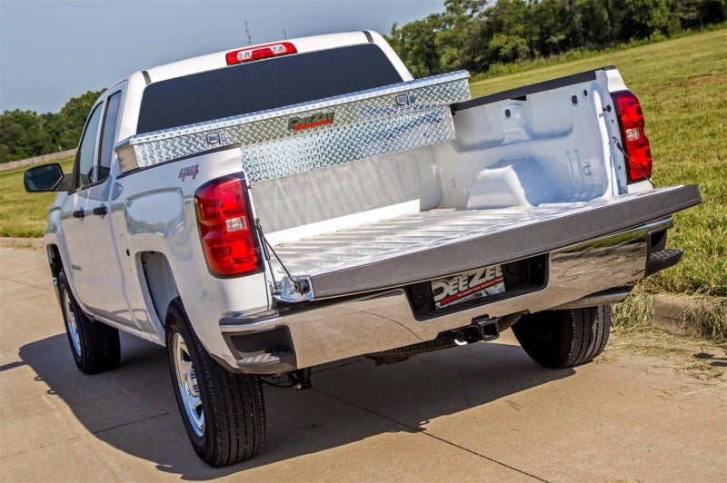 Load image into Gallery viewer, Deezee Universal Tool Box - Red Crossover - Single Lid BT Alum Full Size
