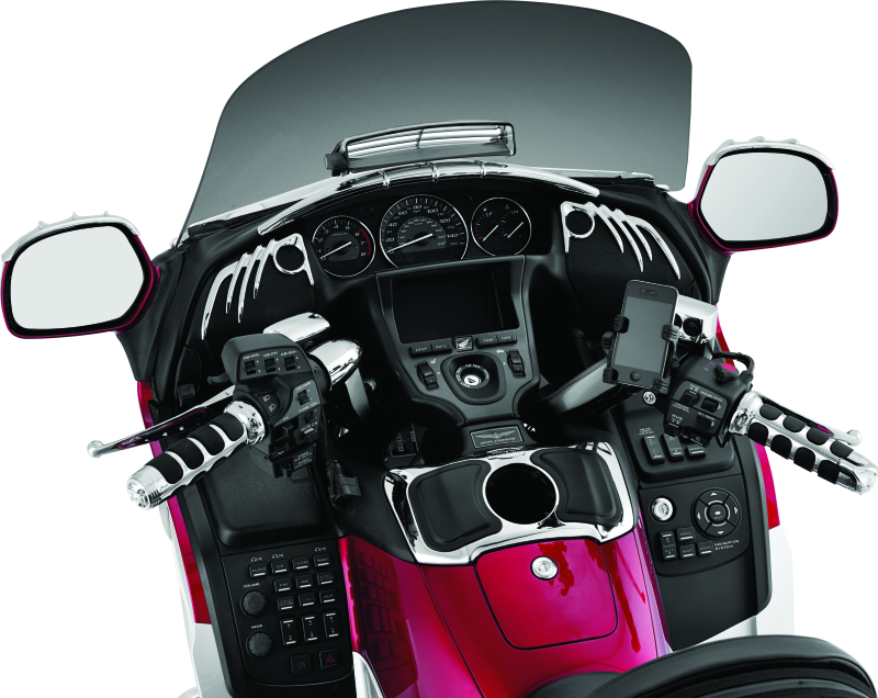 Load image into Gallery viewer, Kuryakyn ISO Grips For GL1800 With Heated Grips Chrome

