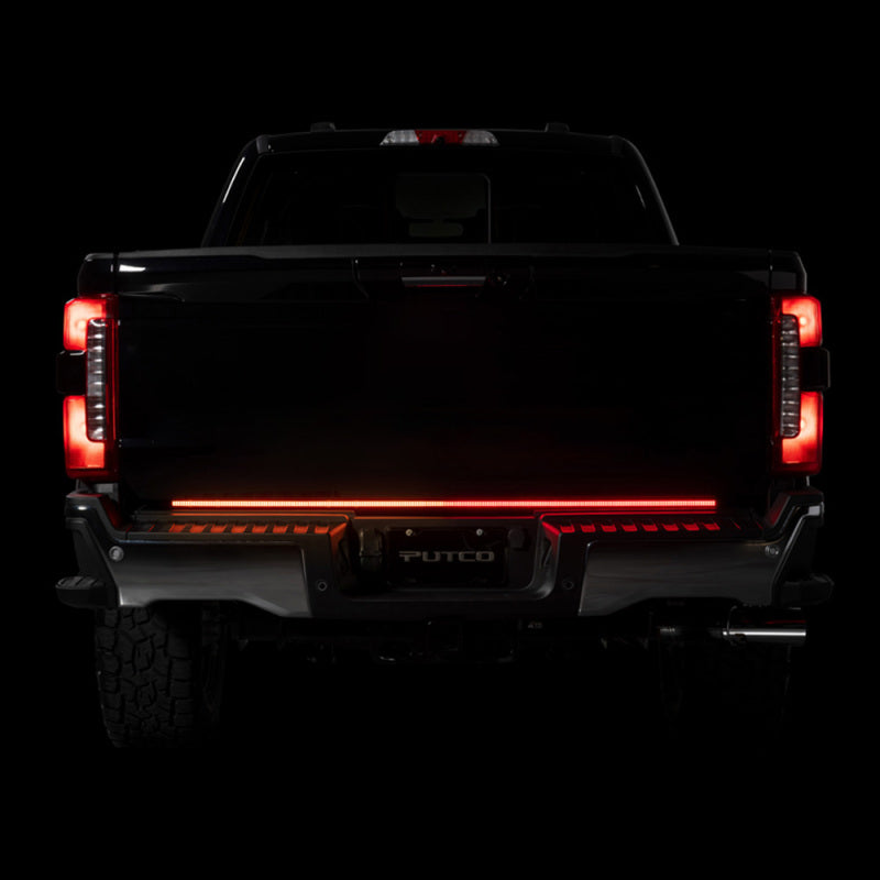 Load image into Gallery viewer, Putco 23-24 Ford SuperDuty F-250/F-350/F-450 60In Freedom Tailgate Bars w/ LED Taillamps Blade

