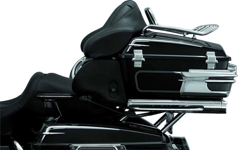 Load image into Gallery viewer, Kuryakyn Quick Adjust Relocator For Tour Pak 97-13 Touring Models Chrome
