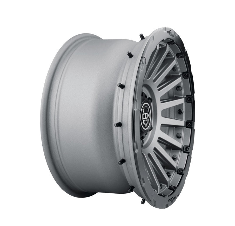 Load image into Gallery viewer, ICON Recon Pro 17x8.5 6x5.5 0mm Offset 4.75in BS 106.1mm Bore Charcoal Wheel
