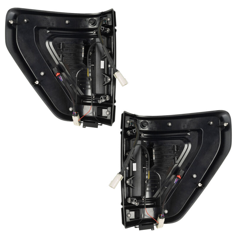 Load image into Gallery viewer, Oracle Lighting 21-24 Ford F-150 (Black Series) Flush Style LED Tail Lights
