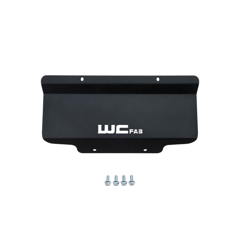 Load image into Gallery viewer, Wehrli 11-19 GM Duramax 6.6L Lower Splash Shield Kit - Fine Texture Black
