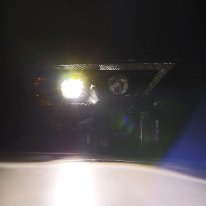 Load image into Gallery viewer, AlphaRex 14-20 Toyota 4Runner LUXX LED Proj Headlights Black w/Activ Light/Seq Signal/DRL
