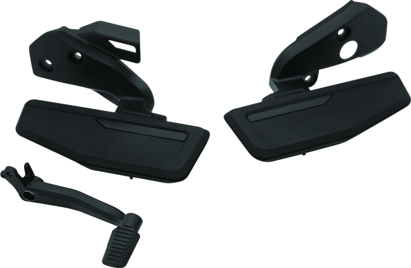 Load image into Gallery viewer, Kuryakyn Omni Driver Floorboard Kit  For GL1800 with DCT Satin Black
