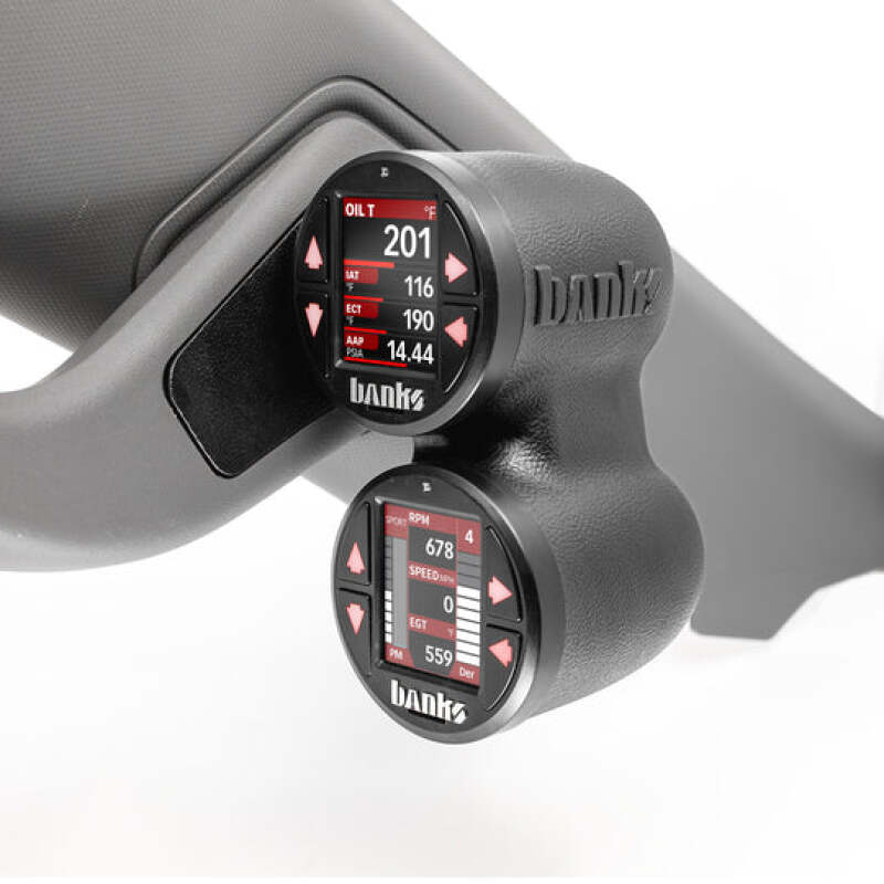 Load image into Gallery viewer, Banks Power 2022+ GM - iDash Stealth Dual Gauge Pod Kit
