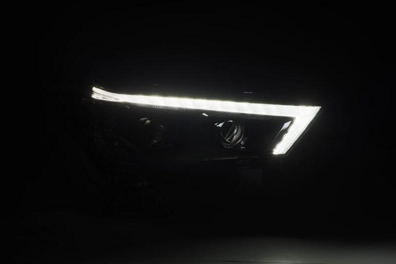Load image into Gallery viewer, AlphaRex 14-20 Toyota 4Runner LUXX LED Proj Headlights Black w/Activ Light/Seq Signal/DRL
