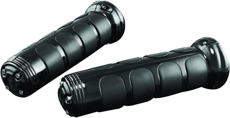 Load image into Gallery viewer, Kuryakyn ISO-Grips With OEM Heated Grip 06-20 Honda GL1800 Black
