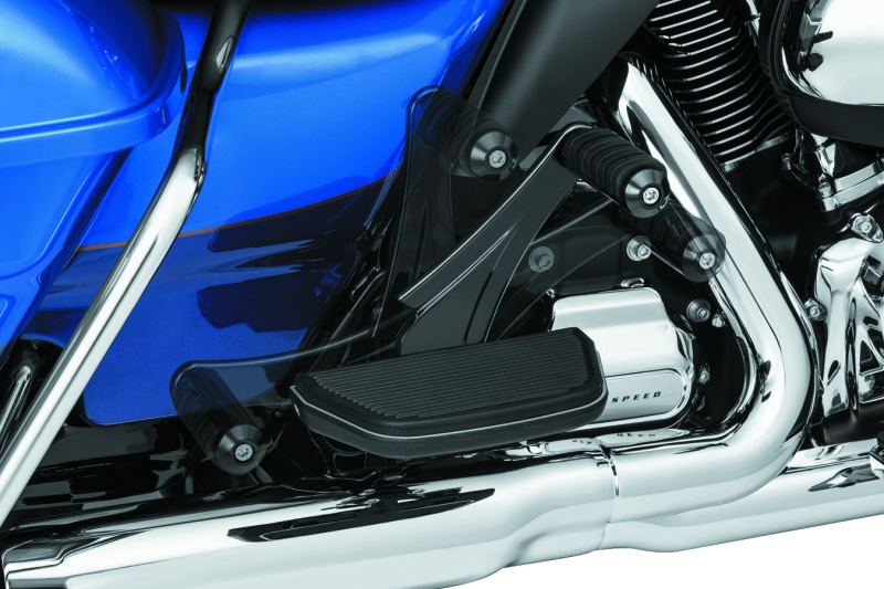 Load image into Gallery viewer, Kuryakyn Adjustable Passenger Pegs With Small ISO Pegs Black
